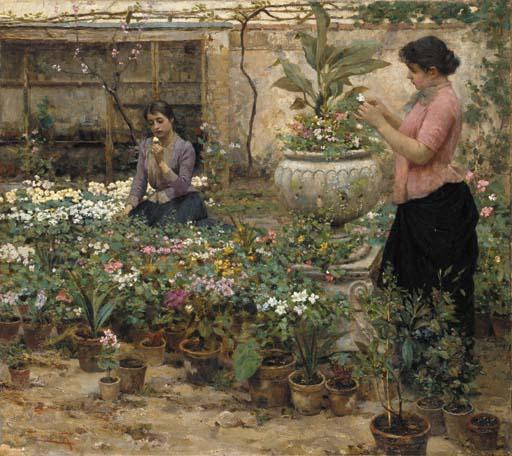 Cesare Laurenti - In the Nursery