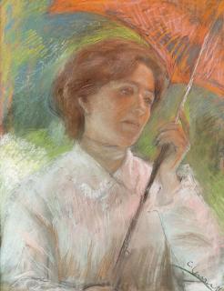 Cesare Laurenti - L\'ombrellino rosso