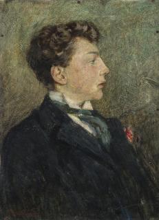 Cesare Laurenti - Ritratto di Gabriellino d\'Anunzio