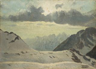 Cesare Maggi - Cime innevate