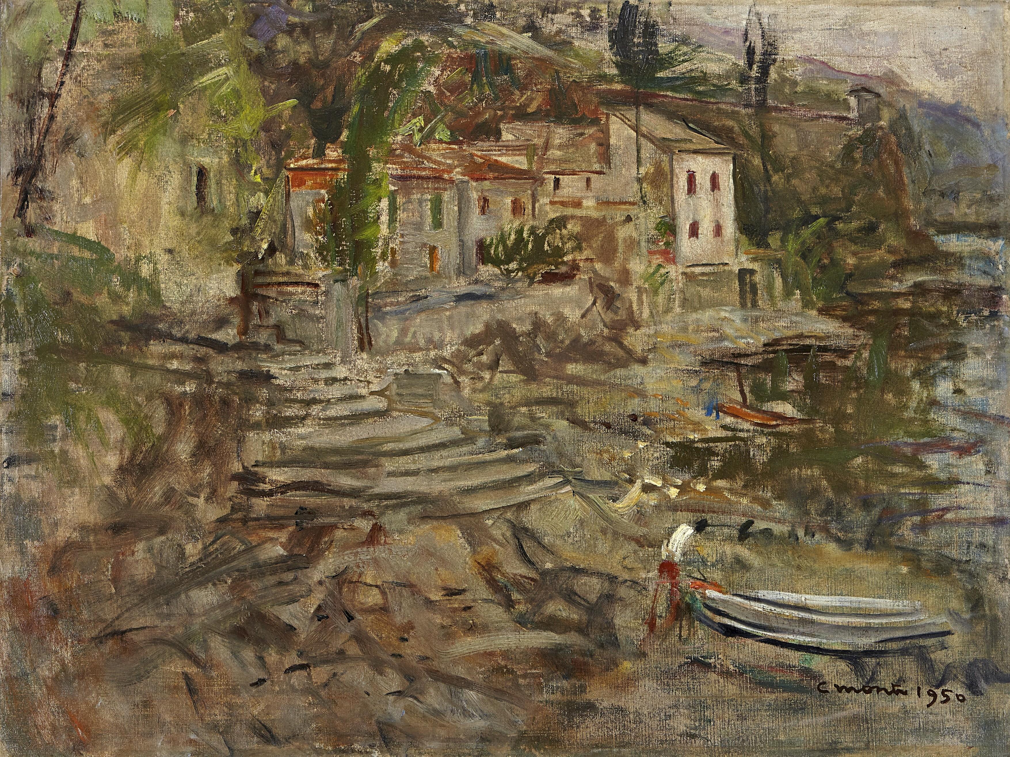 Cesare Monti - Il porticciolo