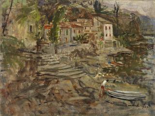 Cesare Monti - Il porticciolo