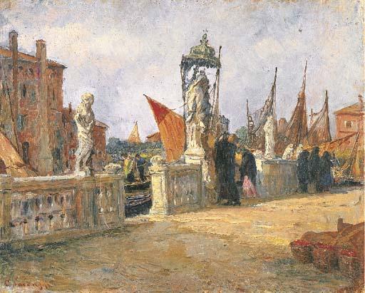 Cesare Saccaggi - Chioggia, Madonna delle Grazie