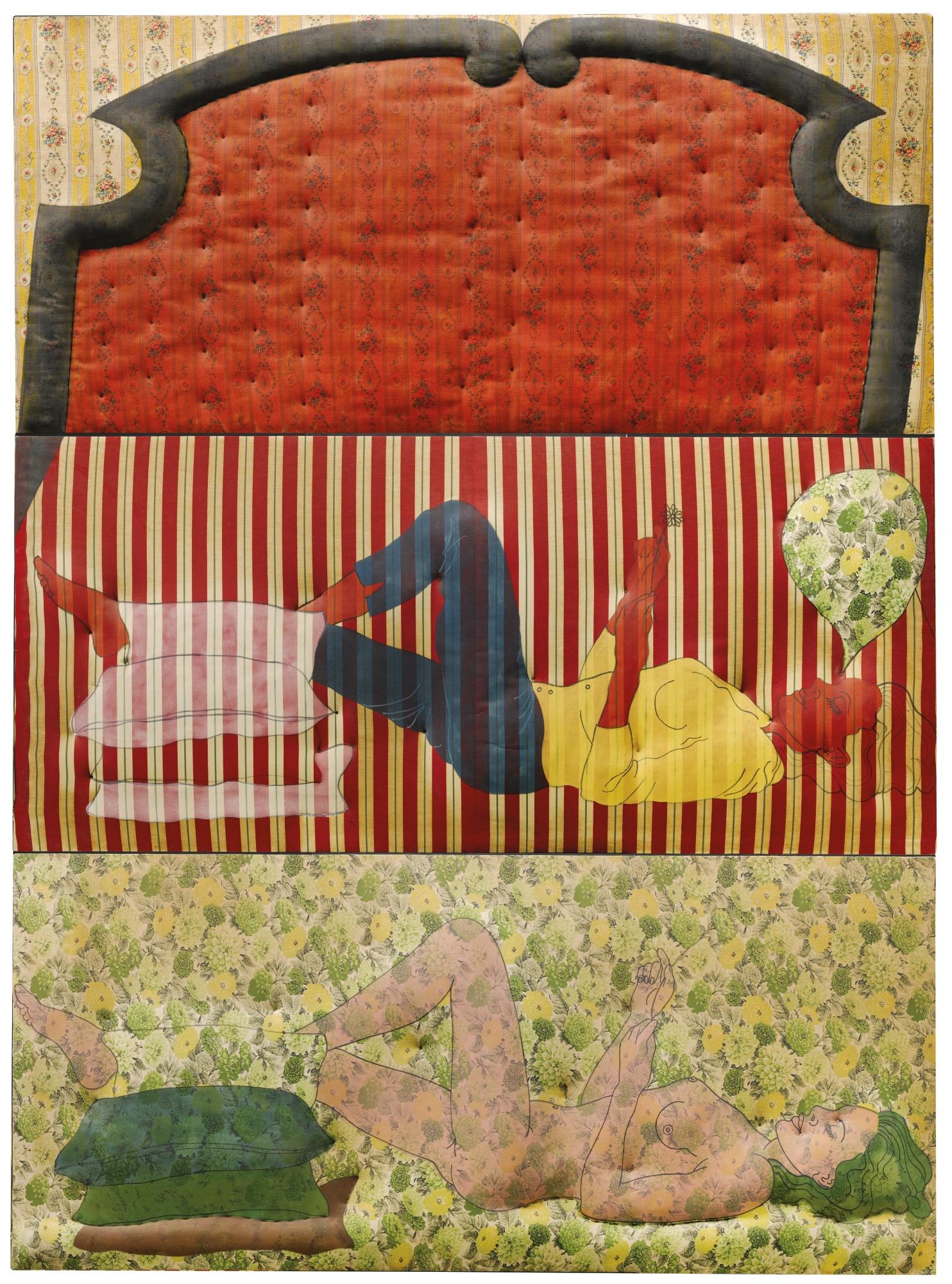 Cesare Tacchi - Il Letto (Pensando A Un Prato..!)