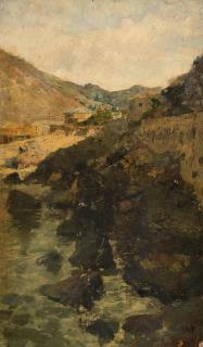 Cesare Tallone - Piccolo torrente