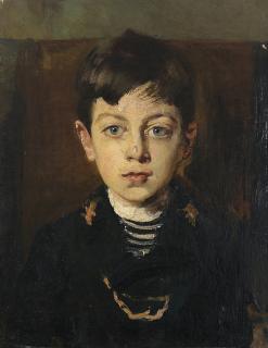 Cesare Tallone - Ritratto di Enrico Petiti adolescente