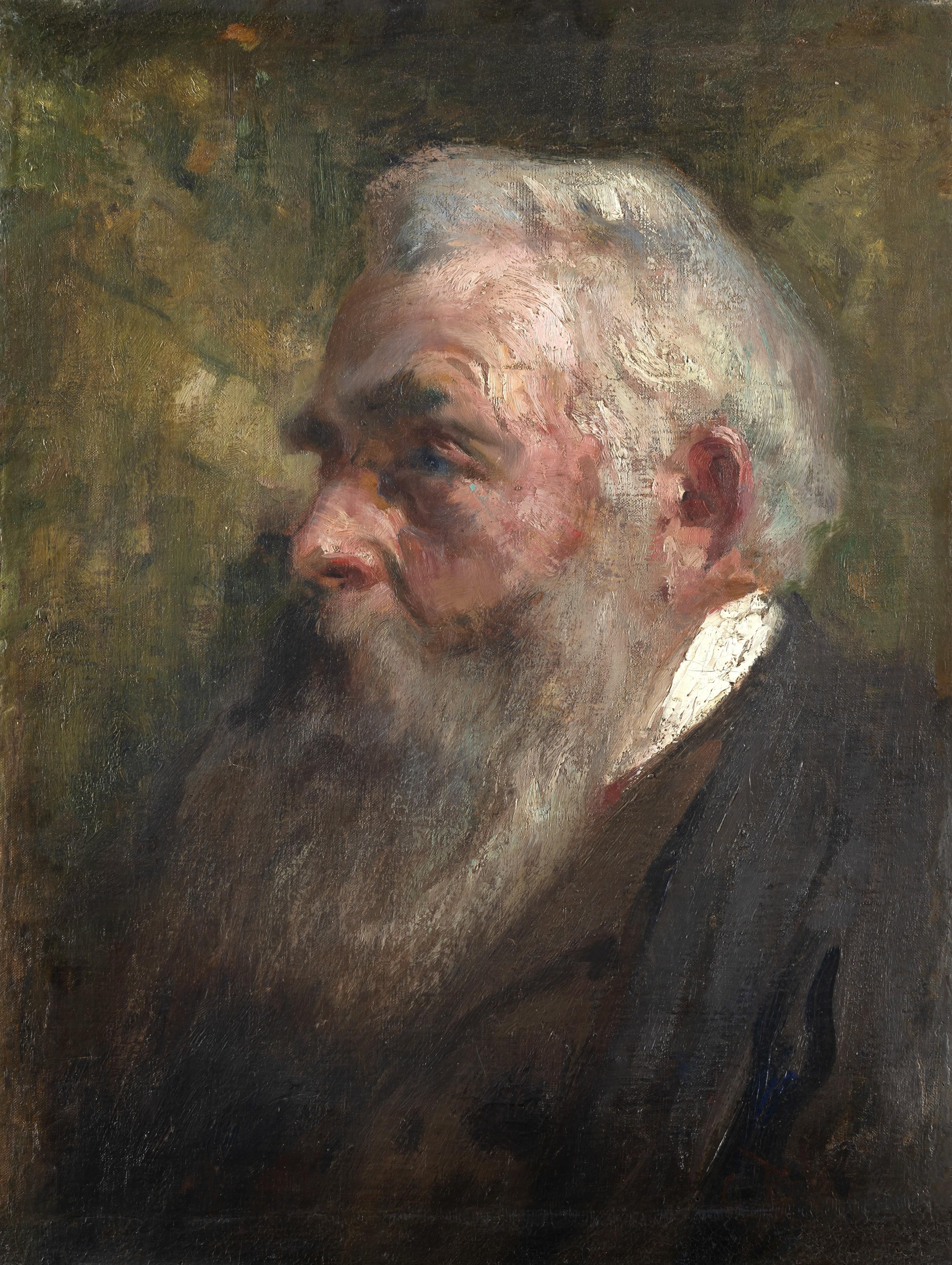 Cesare Tallone - Ritratto maschile