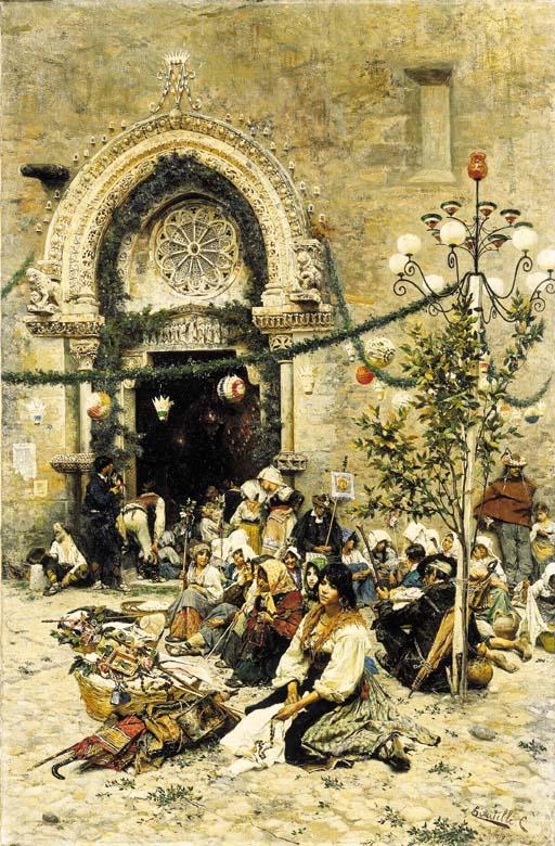 Cesare Tiratelli - A Rest from the Festival