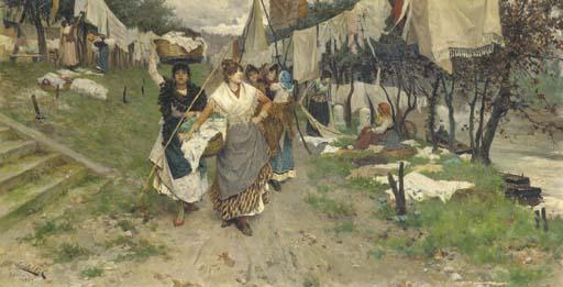 Cesare Tiratelli - Laundry Day