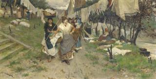 Cesare Tiratelli - Laundry Day