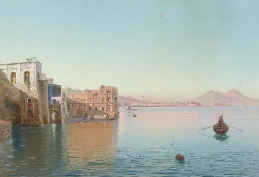 Cesare Uva - Rowing on the Bay of Naples