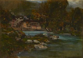 Cesare Viazzi - Case vecchie a Gavarolo