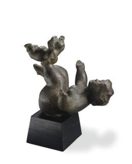 Chaim Gross - Mother and Child Playing