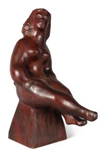 Chaim Gross - Seated Figure