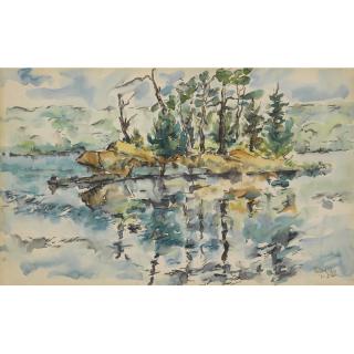 Chaim Gross - The Island