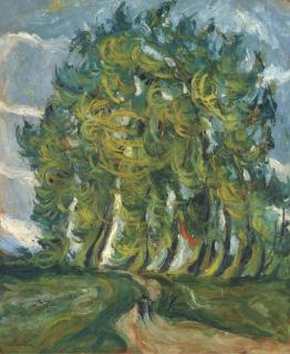 Chaïm Soutine - Arbres à Auxerre