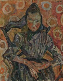 Chaïm Soutine - Femme assise dans un fauteuil