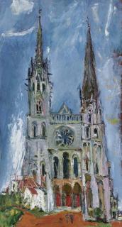 Chaim Soutine - La Cathédrale de Chartres