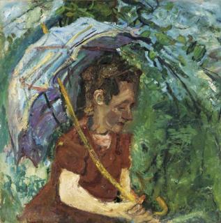 Chaïm Soutine - La femme à l\'ombrelle
