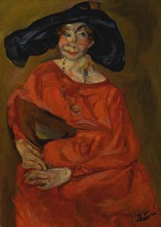 Chaïm Soutine - La Femme En Rouge
