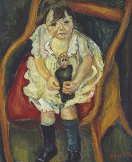 Chaim Soutine - La petite fille à la poupée