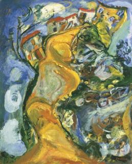 Chaim Soutine - La route folle à Cagnes (La Gaude)