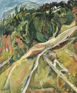 Chaim Soutine - La Route Peu Rassurante