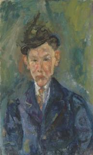 Chaïm Soutine - Le jeune homme au petit chapeau