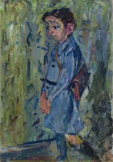 Chaïm Soutine - L\'Écolier Bleu