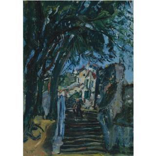 Chaim Soutine - Les Escaliers À Chartres