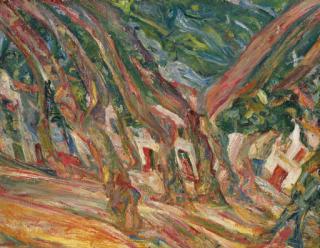 Chaïm Soutine - Les platanes à Céret