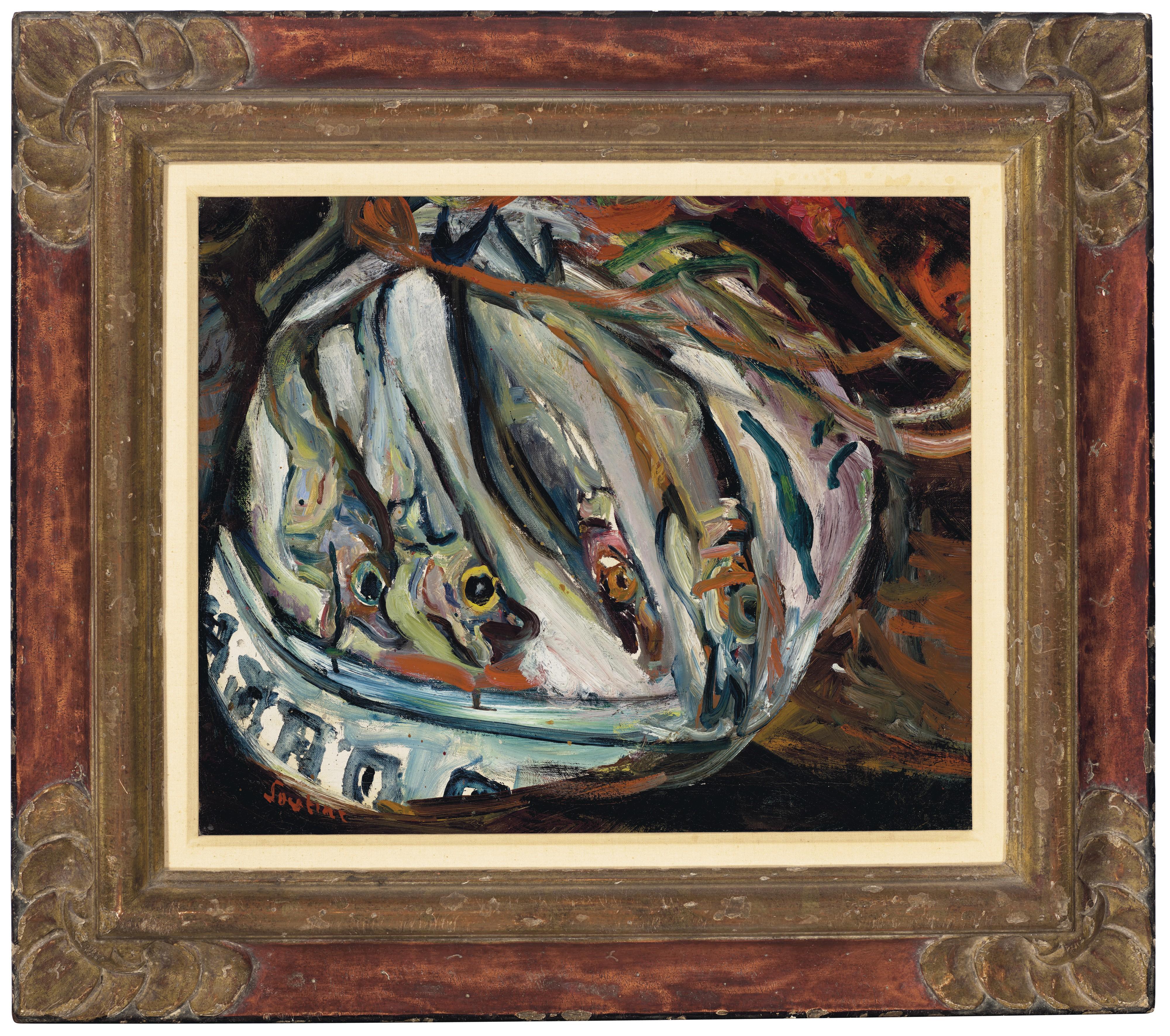Chaïm Soutine - Nature morte aux poissons