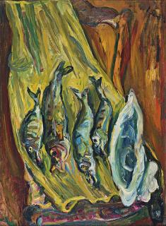 Chaïm Soutine - Nature morte aux poissons