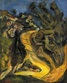 Chaim Soutine - Paysage à la route montante