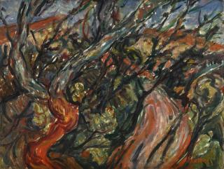 Chaïm Soutine - Paysage Arbreux