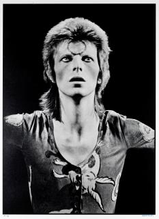 Chalkie Davies - David Bowie, Staring Into Space, 1973, printed later