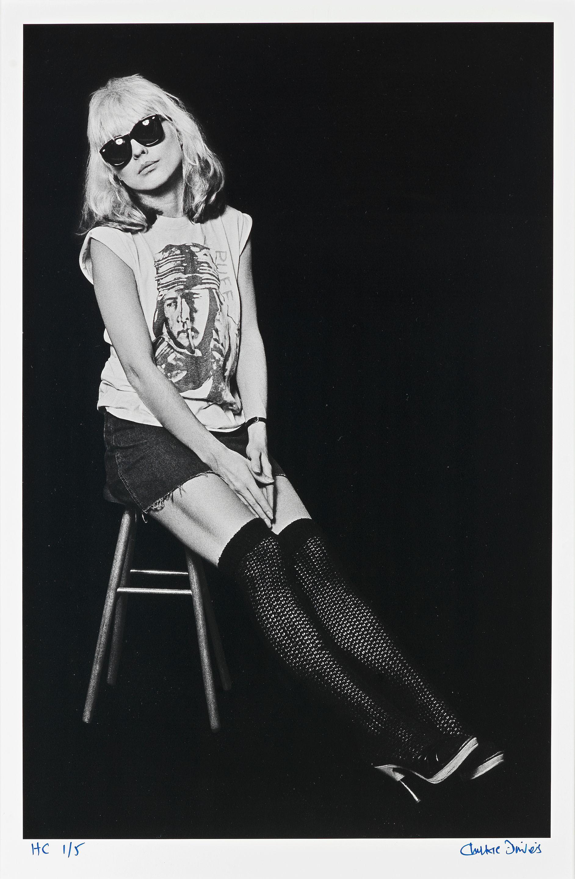 Chalkie Davies - Debbie Harry, Black Stockings, 1977, printed later