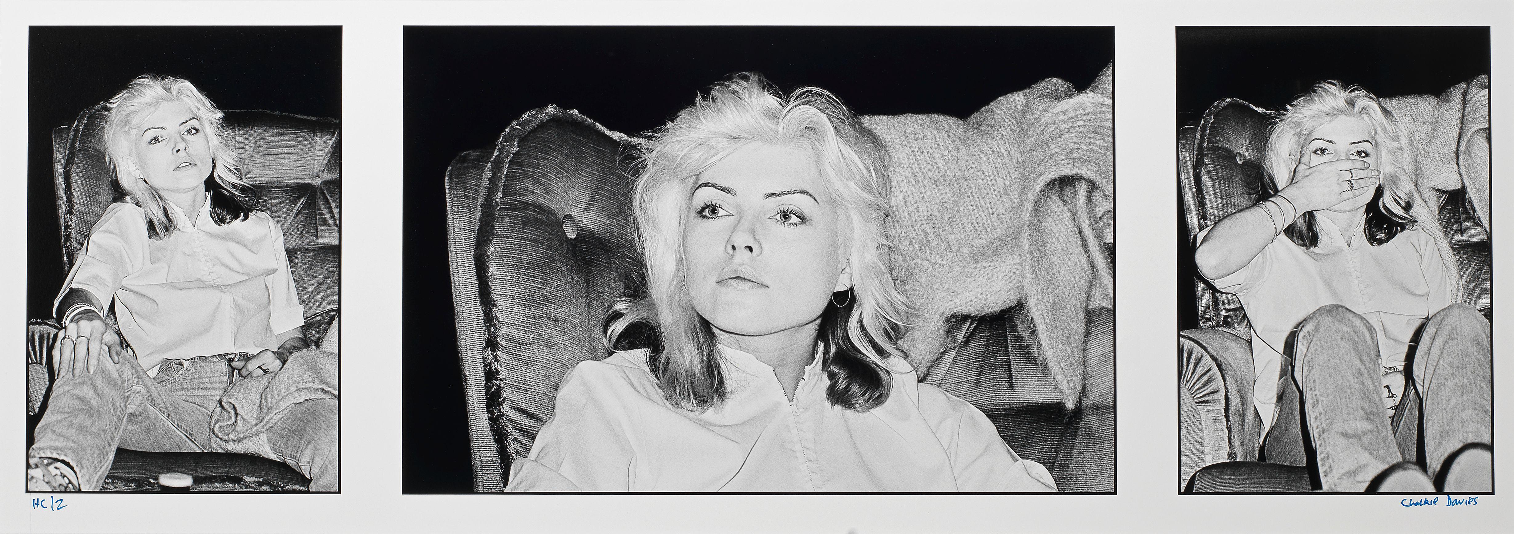 Chalkie Davies - Debbie Harry In An Easy Chair, 1976, printed later