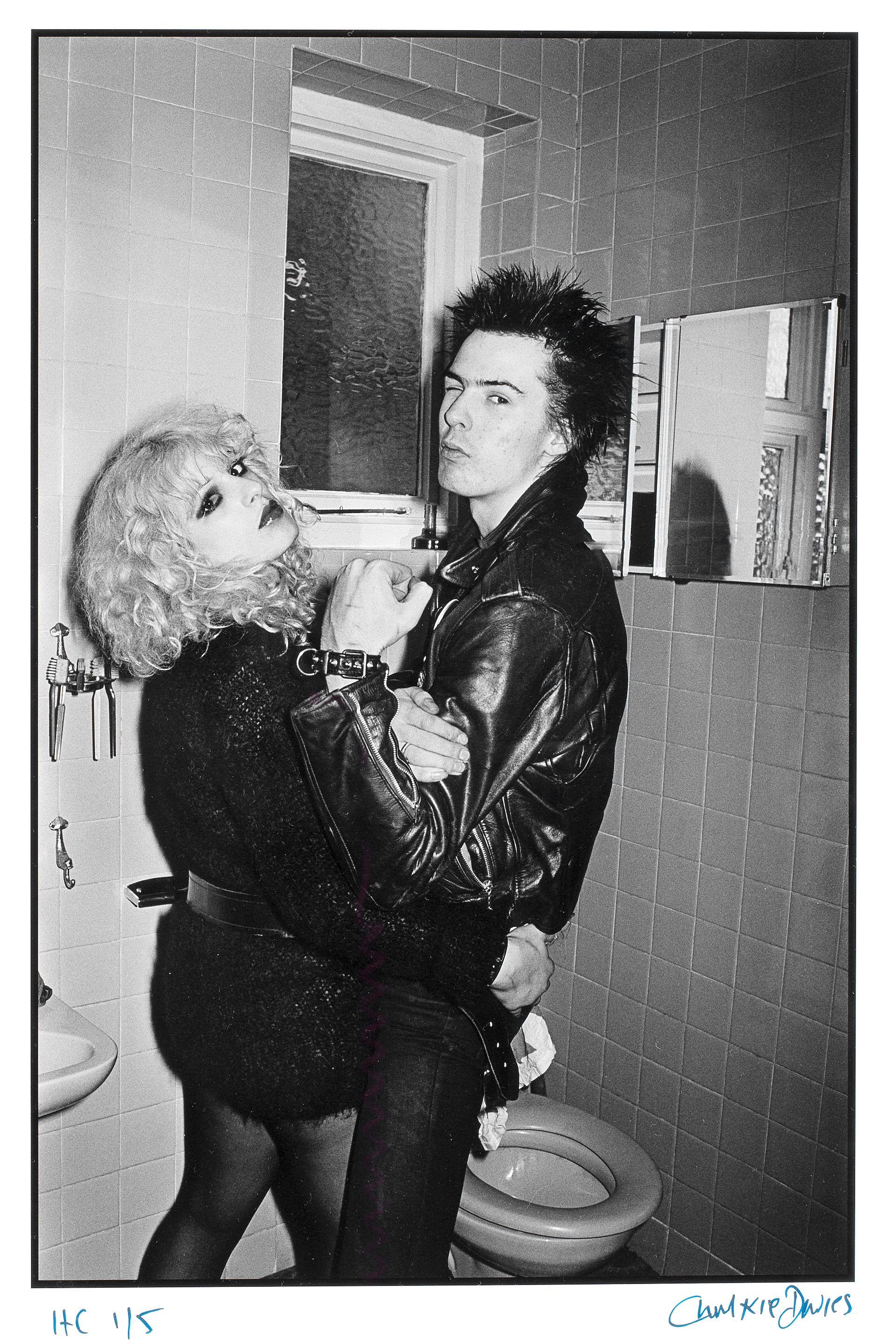 Chalkie Davies - Sid Vicious & Nancy Spurgen, 1978, printed later