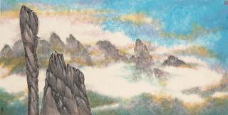 Chan Tin Boo - Mountain Scenery