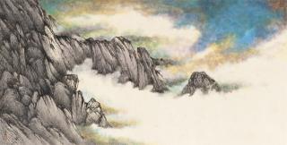 Chan Tin Boo - Mountain Scenery