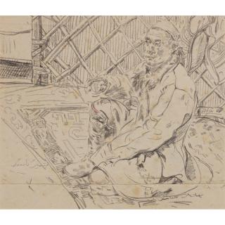 Chang Shuhong - Sitting On The Ground