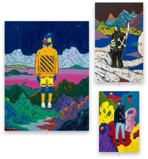 Chang Teng-Yuan - Human Being Catalogue No. 05, No. 08 And No. 22 (Set Of Three Piecess) (Painted In 2019)