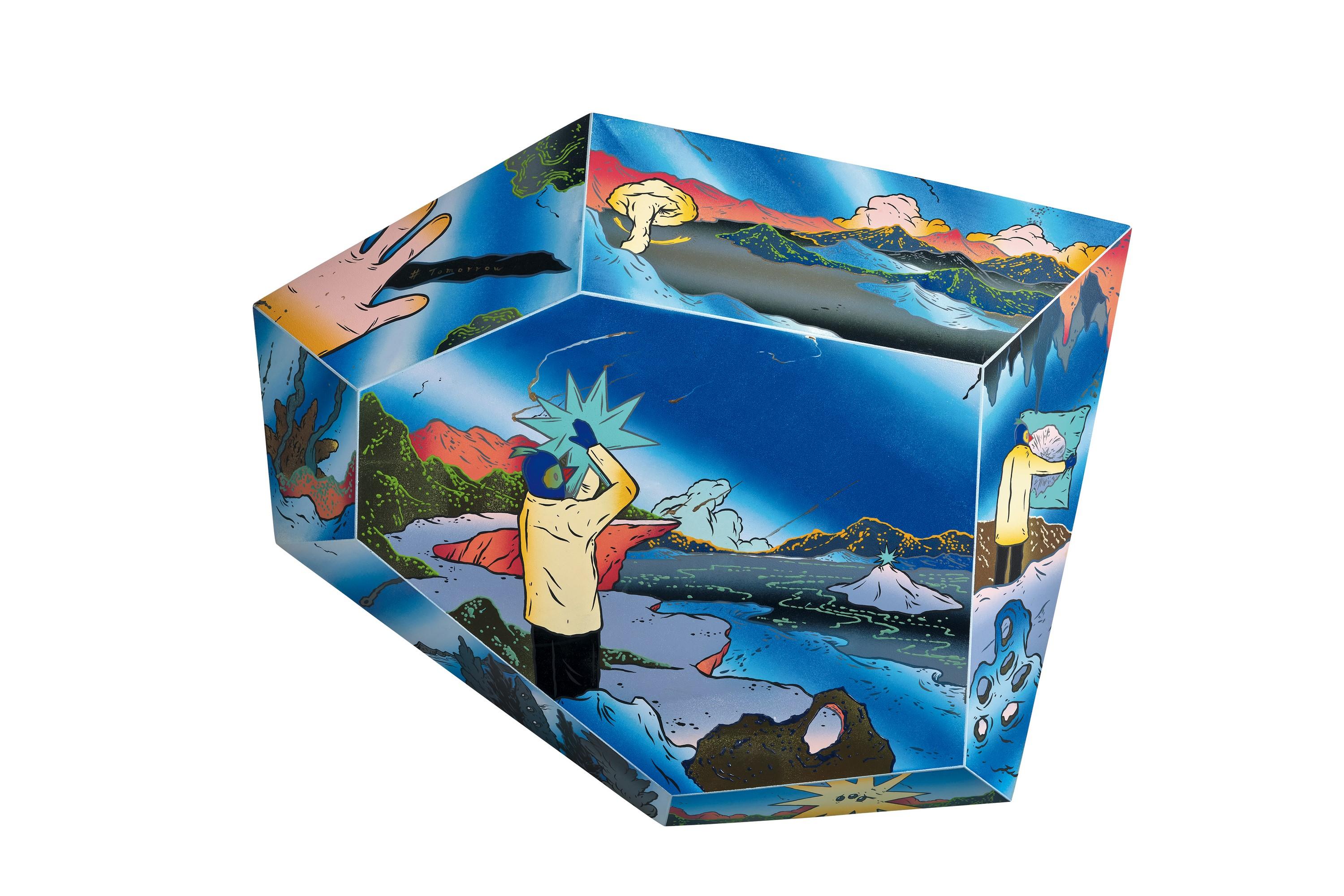 Chang Teng-Yuan - Parallel World Jewel- the Day When Meteor Falls(Painted in 2020)