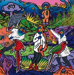 Chang Teng-Yuan - The Birth Of Parrot Venus (Painted In 2021)