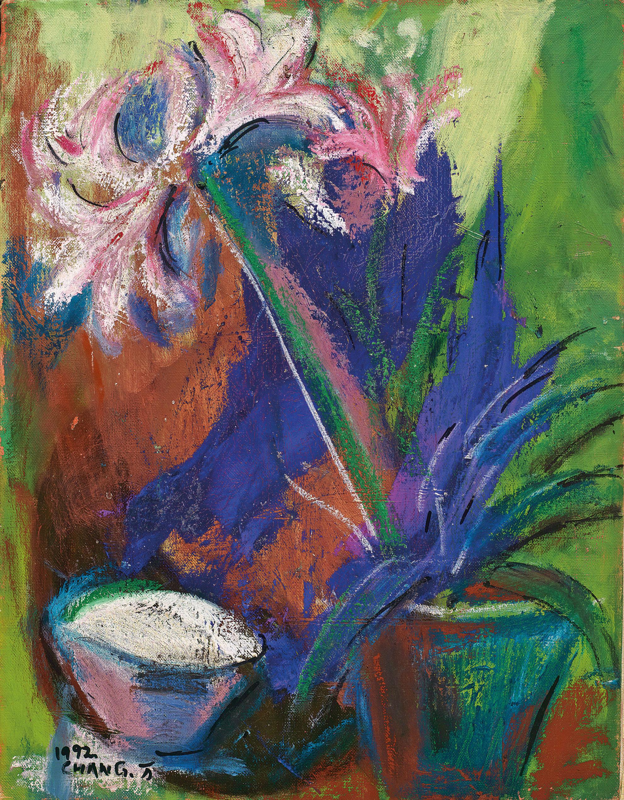 Chang Wan-Chuan - Potted Flowers