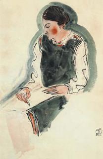 Chang Yu - Lady in sketch