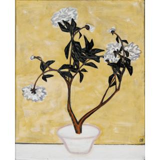 Chang Yu - Potted Peonies