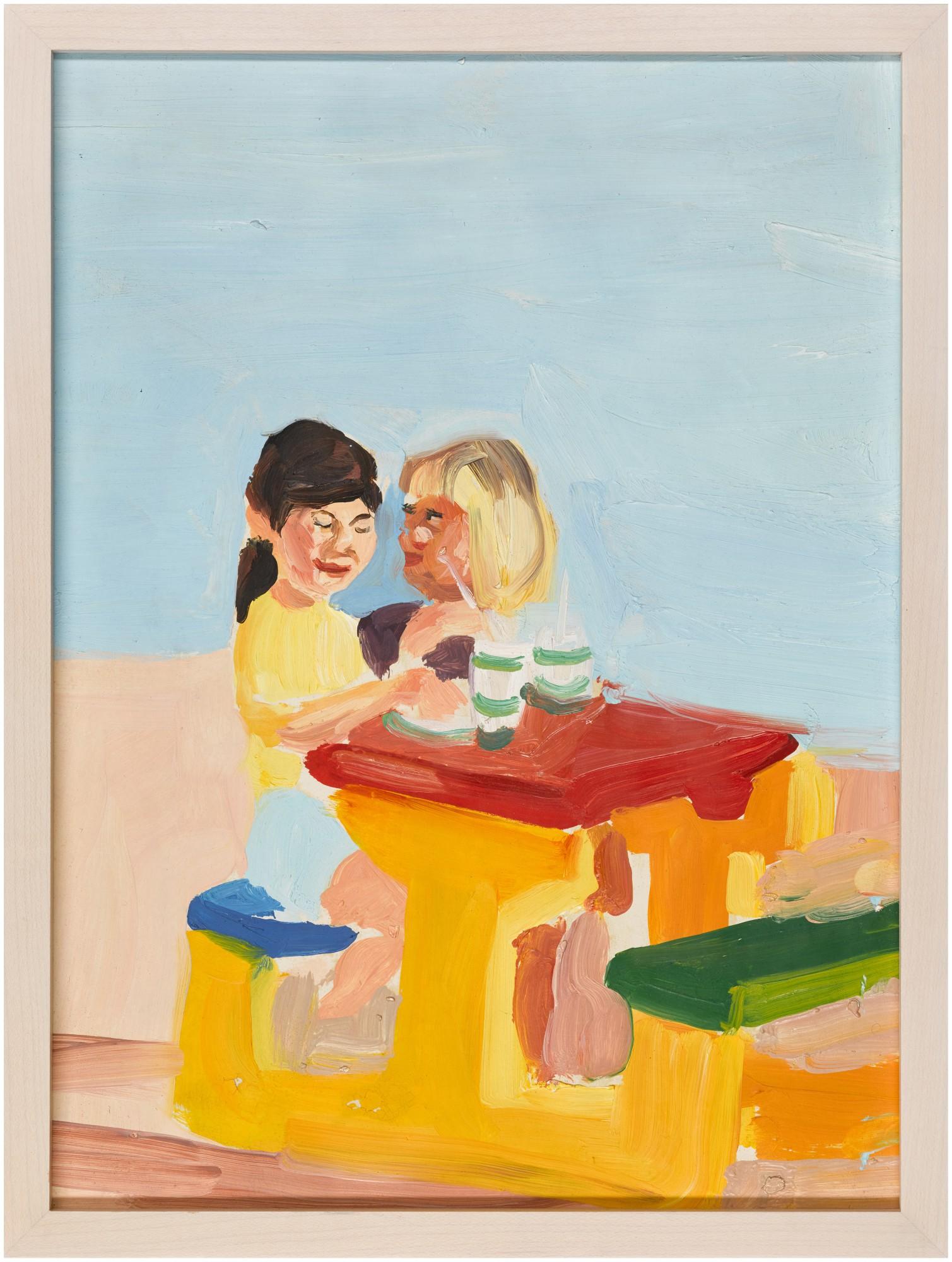 Chantal Joffe - Girls Doing Lunch