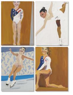 Chantal Joffe - (i) - (iv) Untitled